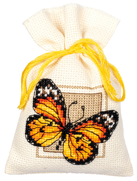 Набор для вышивания мешочков (саше) "Бабочки". Арт PN-0147918