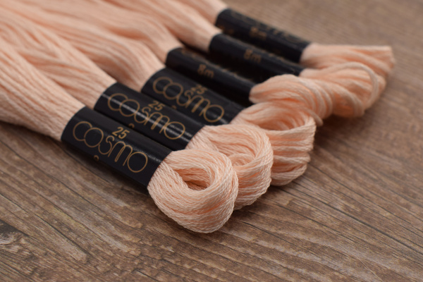 Мулине COSMO однотонный цвет  351       . Арт 25-6/351       