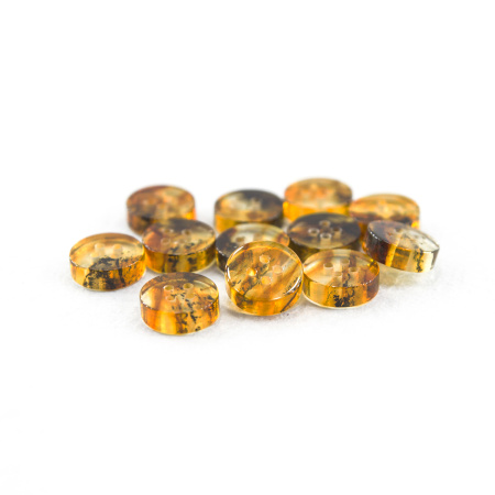 Пуговицы из натурального Янтаря. Арт Amber-16-2