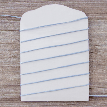 Шнур атласный мини-рулон, 1,5 мм, 4,5 м, цвет 04, светло-голубой. Арт P00470-1,5мм-04         