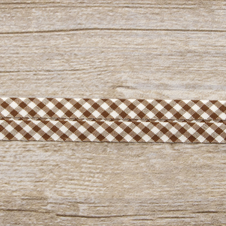 Косая бейка с рисунком SAFISA, арт.5400, 20 мм, 25 м, цвет 17. Арт 5400-20мм-17            