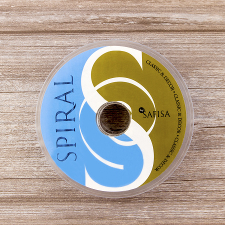 Косая бейка атласная 30 мм, 25 м, цвет 65, голубой. Арт 6260-30мм-65            