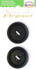 Пуговицы ELEGANT. Арт 11833-28-BLACK/2