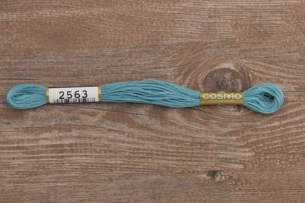 Мулине COSMO однотонный цвет  2563      . Арт 25-6/2563      