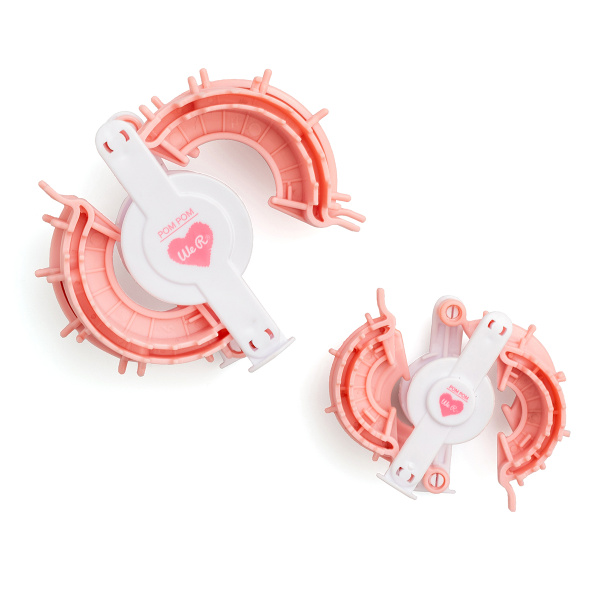 Набор устройств "Pom Pom Maker" для изготовления помпонов в форме сердца. Арт 60000022