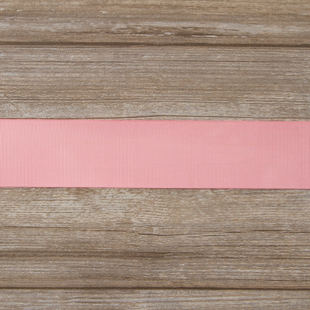 Лента репсовая SAFISA, 50 мм, 25 м, цвет 06 розово-персиковый. Арт 350-50мм-06