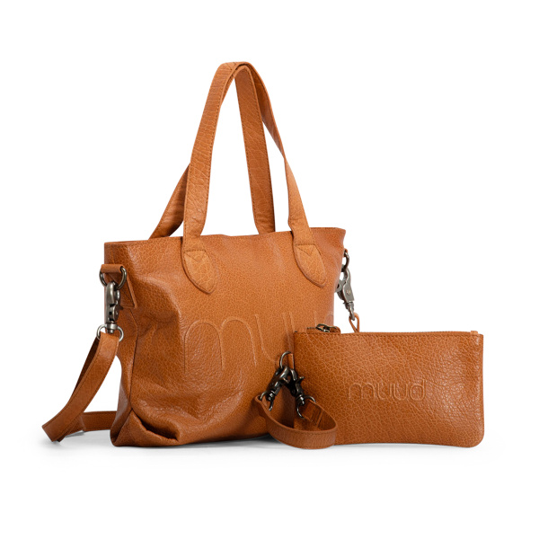 Сумка через плечо со съемным кошельком "Laura mini" Whisky. Арт QB-4409R1/Whisky