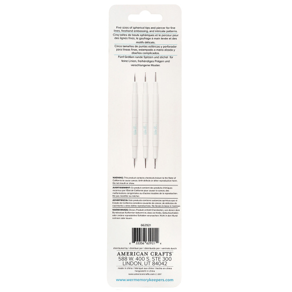 Набор инструментов для ручного эмбоссирования и тиснения. Арт 662921