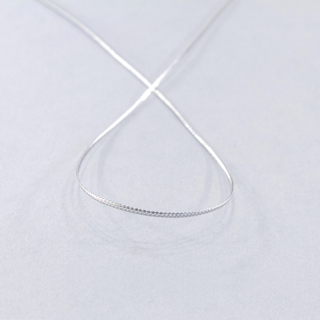 Шнур металлизированный, 1 мм, цвет серебристый. Арт 881210700X6000          