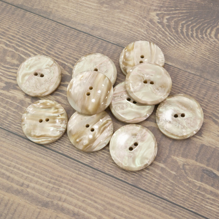 Пуговицы CONCEPT Mother of Pearl, размер 44, полиэстер, цвет COL.3 Snail. Арт 75315-044-COL.3SNAIL