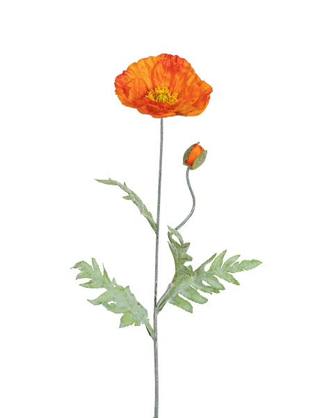 Цветок декоративный "Мак". Арт 204413-300