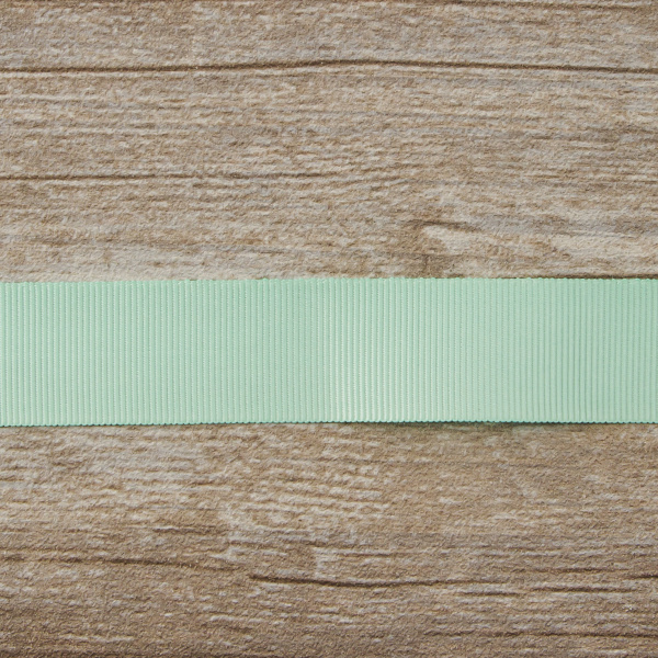 Лента репсовая SAFISA, 25 мм, 25 м, цвет 53 ментоловый. Арт 350-25мм-53