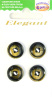 Пуговицы ELEGANT. Арт 13790-15-00005/4