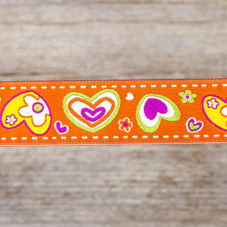 Лента жаккард SAFISA, 25 мм, 15 м, цвет 03. Арт 9127-25мм-03            