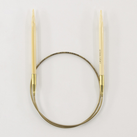 Спицы, круговые, бамбук addiNature BAMBOO №4,5, 50 см. Арт 555-7/4.5-50