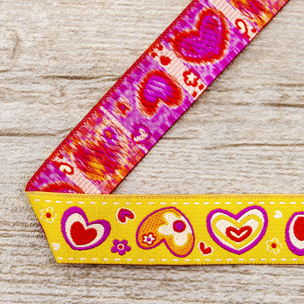 Лента жаккард SAFISA, 25 мм, 15 м, цвет 01. Арт 9127-25мм-01            