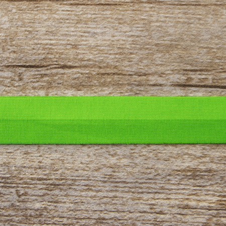 Косая бейка хлопок, 20 мм, 20 м, цвет 62, майская зелень. Арт 6598-20мм-62