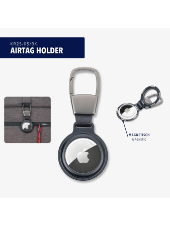 Брелок TROIKA "AIRTAG HOLDER". Арт KR25-05/BK