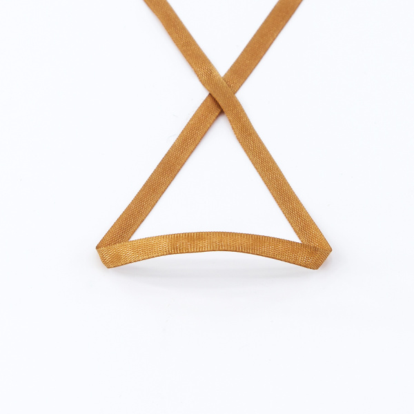 Лента для вышивания SAFISA на блистере, 4 мм, 5 м, цвет 44, коричневый светлый. Арт P111-4мм-44             