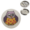 Набор для вышивания пуговицы "Сова" . Арт 02-2191                 