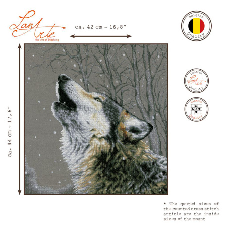 Набор для вышивания "Huilen naar de sterren"  . Арт PN-0202607