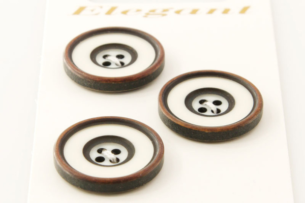 Пуговицы ELEGANT. Арт 14985-20-BLACK/3