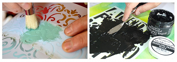 Трафарет "Корсет". Арт KSD128                  