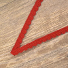 Кант-тесьма, 8 мм, цвет красный. Арт 2176/07