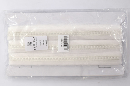 Шитье-вышивка на батисте, прошва, 20 мм, цвет белый. Арт 32276/01