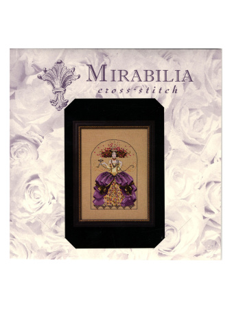 Схема для вышивания MIRABILIA "Мечтательница". Арт MD198