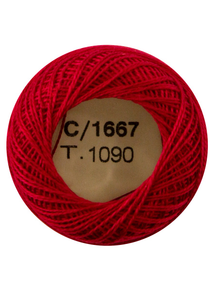 Мулине "Finca Perle"(Жемчужное"), №16,однотонный цвет 1667. Арт 00008/16/1667           