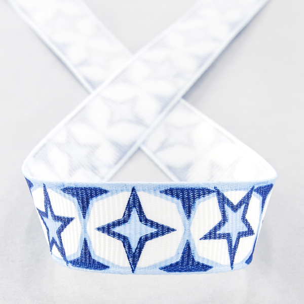 Лента с рисунком SAFISA, 15 мм, 15 м, цвет 03. Арт 25258-15мм-03           