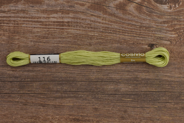 Мулине COSMO однотонный цвет  116       . Арт 25-6/116       