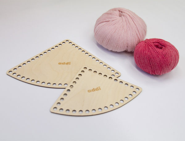 Донышко для вязаных изделий addiShapes, треугольник. Арт 537-2