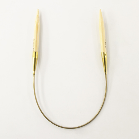 Спицы, круговые, бамбук addiNature BAMBOO №8, 40 см. Арт 555-7/8-40