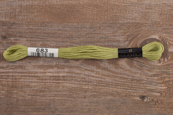 Мулине COSMO однотонный цвет  683       . Арт 25-6/683       