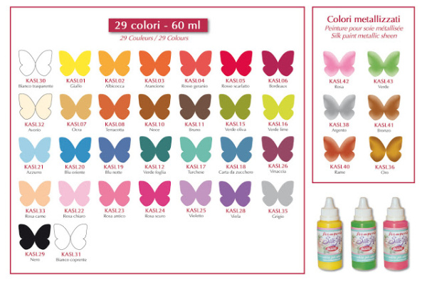 Краска по шёлку "Silk Art". Арт KASL21