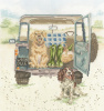Набор для вышивания "Paws For A Picnic". Арт XHD126