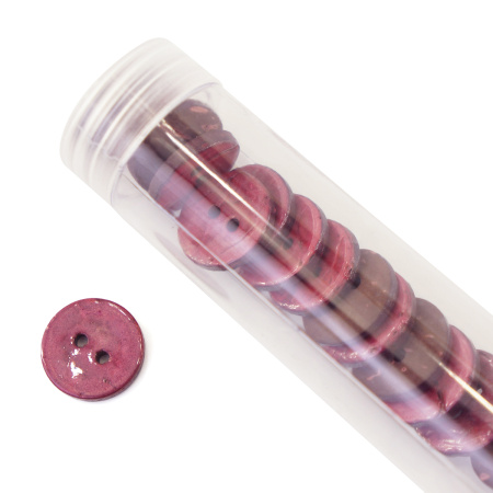 Пуговицы CONCEPT, размер 24, кокос,  цвет COL.11 розовый. Арт 1919H-024-COL.11