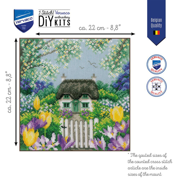 Набор для вышивания "Весна, 4 сезона" . Арт PN-0203177