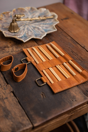 Органайзер для спиц "Carita C" Whisky. Арт QB-4473R1/Whisky