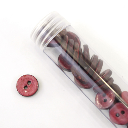 Пуговицы CONCEPT, размер 18, кокос,  цвет COL.11 розовый. Арт 1919H-018-COL.11