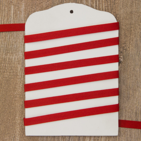 Лента репсовая PEGA, цвет красный, 7 мм. Арт 811798807G7567