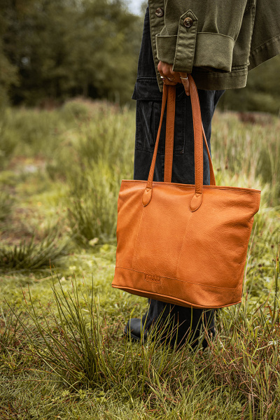 Сумка шоппер "Sara" Whisky. Арт QB-4351/Whisky