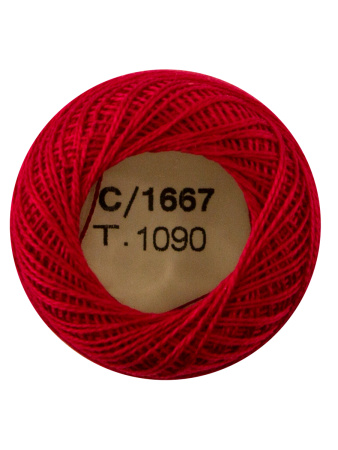 Мулине "Finca Perle"(Жемчужное"), №16,однотонный цвет 1667. Арт 00008/16/1667           