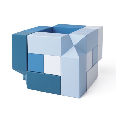 Конструктор дизайнерский NAEF CLASSIC "Lithos" 3+, натуральное дерево, цветной, 8 деталей. Арт 9434