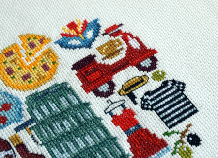 Набор для вышивания "Италия". Арт 11.001.21