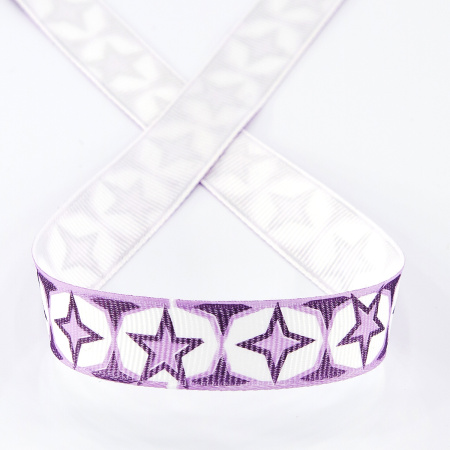 Лента с рисунком SAFISA, 15 мм, 15 м, цвет 04. Арт 25258-15мм-04           