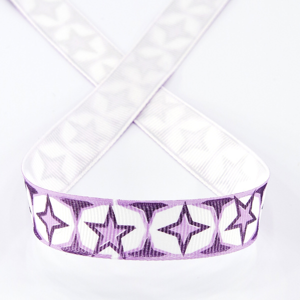 Лента с рисунком SAFISA, 15 мм, 15 м, цвет 04. Арт 25258-15мм-04           