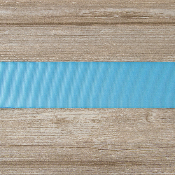 Лента репсовая SAFISA, 50 мм, 25 м, цвет 16 бирюзовый. Арт 350-50мм-16